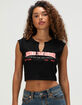 TRUE RELIGION Logo Womens V-Notch Tee image number 1