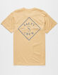 SALTY CREW Tippet Mens Camel T-Shirt image number 1