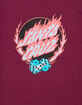 SANTA CRUZ Flaming Dice Mens Tee image number 3