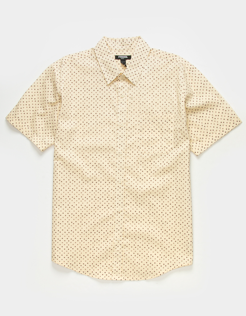 RSQ Ditsy Mens Button Up Shirt image number 1