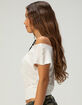 BDG Urban Outfitters Womens Off The Shoulder Banded Bottom Top image number 3