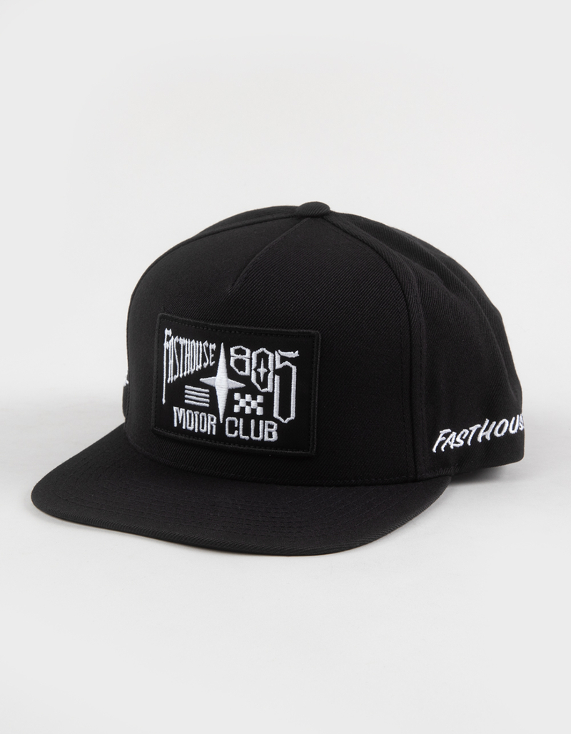 FASTHOUSE x 805 Motor Club Snapback Hat image number 0