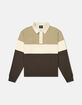 WESC Cropped Rugby Mens Long Sleeve Polo image number 1