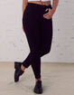 RSQ Curvy Womens Black High Rise Skinny Jeans image number 6