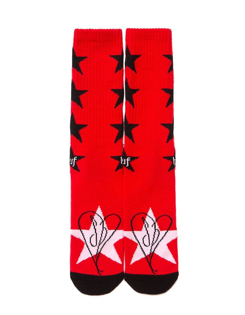 HUF x The Smashing Pumpkins Starla Mens Crew Socks image number 3