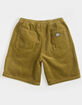 OBEY Easy Relaxed Corduroy Mens Shorts image number 2