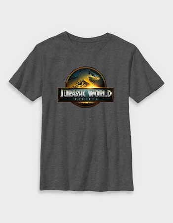 JURASSIC WORLD REBIRTH Logo Unisex Kids Tee Primary Image