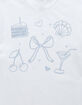 BOW Girl Icon Doodles Unisex Tee image number 2