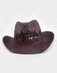 O'NEILL Indio Womens Cowboy Straw Hat image number 3