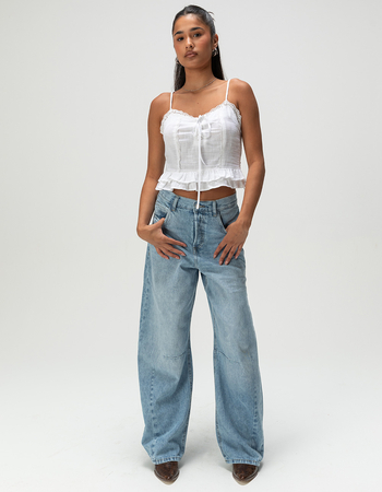 NOISY MAY Susanna Womens Barrel Jeans Primary Image