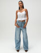 NOISY MAY Susanna Womens Barrel Jeans image number 1