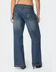 EDIKTED Davis Grommet Low Rise Jeans image number 4