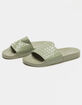 OASIS SOCIETY Woven Womens Sage Slide Sandals image number 1