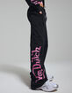 VON DUTCH Womens Wide Leg Sweatpants image number 6