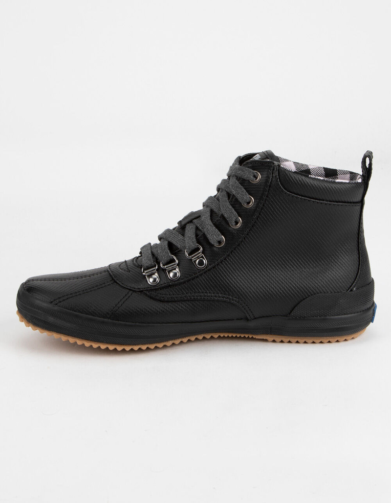 KEDS Scout Water-Resistant Black Womens Boots image number 2