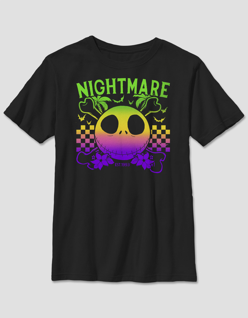 THE NIGHTMARE BEFORE CHRISTMAS Checkered Ombre Unisex Kids Tee image number 0