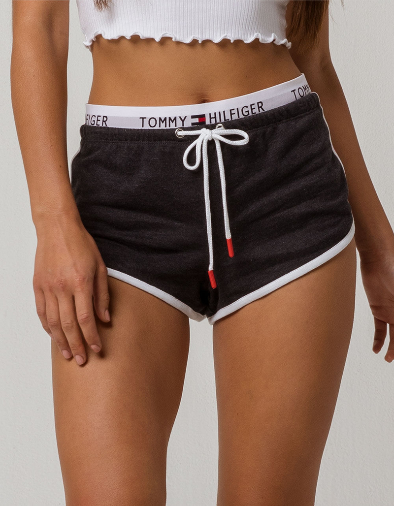 TOMMY HILFIGER Retro Navy Womens Dolphin Shorts image number 1