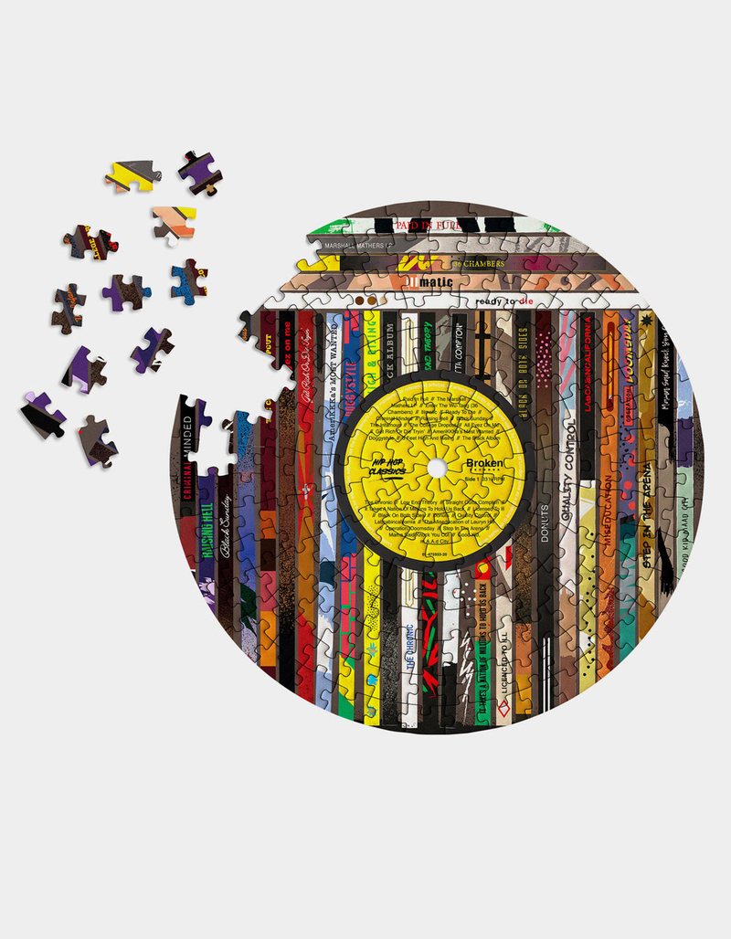 SUCK UK Broken Records Jigsaw Puzzle image number 3