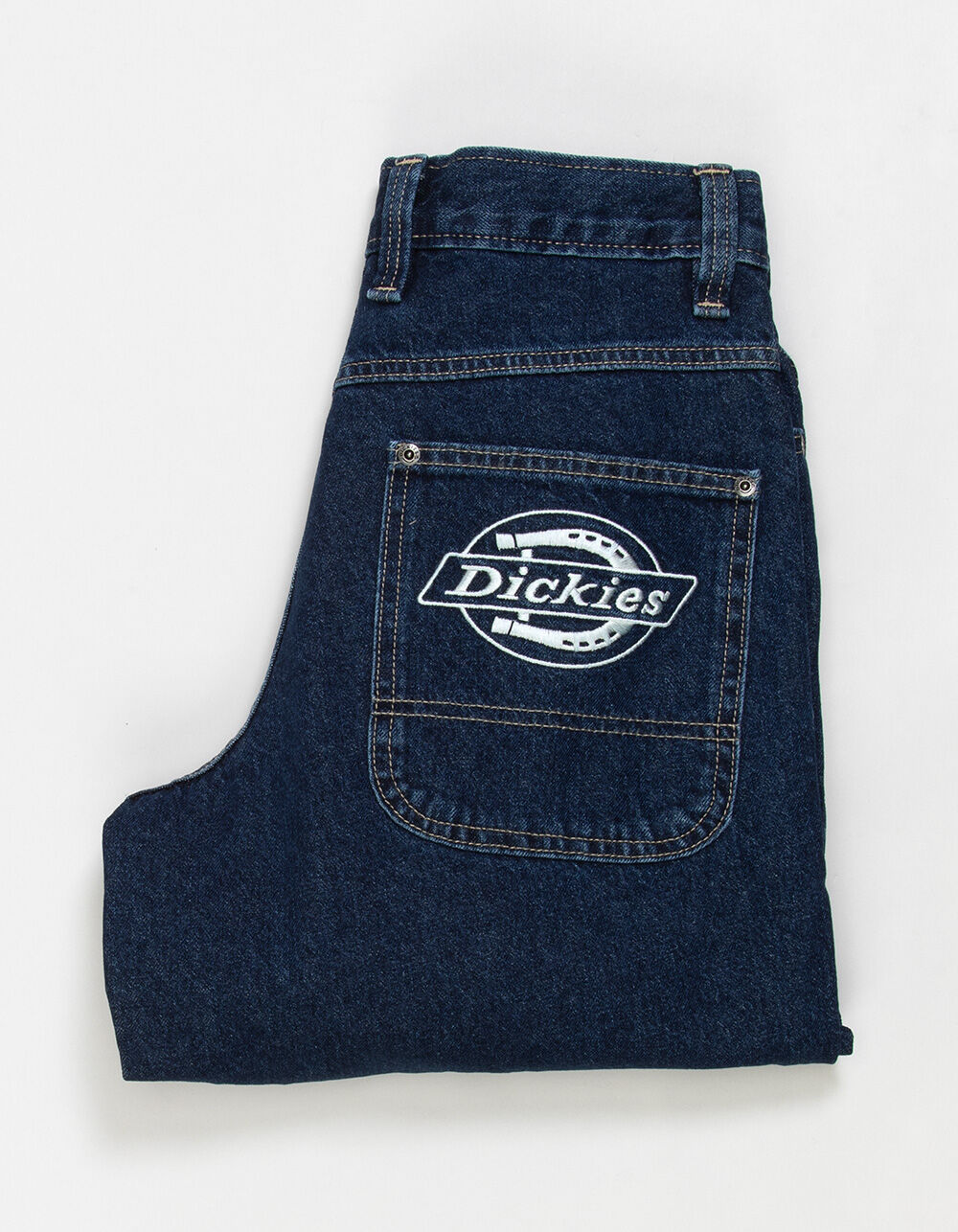 DICKIES Hilham Mens Baggy Jeans - Dark Wash | Tillys