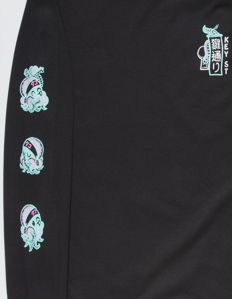 KEY STREET Octo Pal Mens TShirt BLACK Tillys