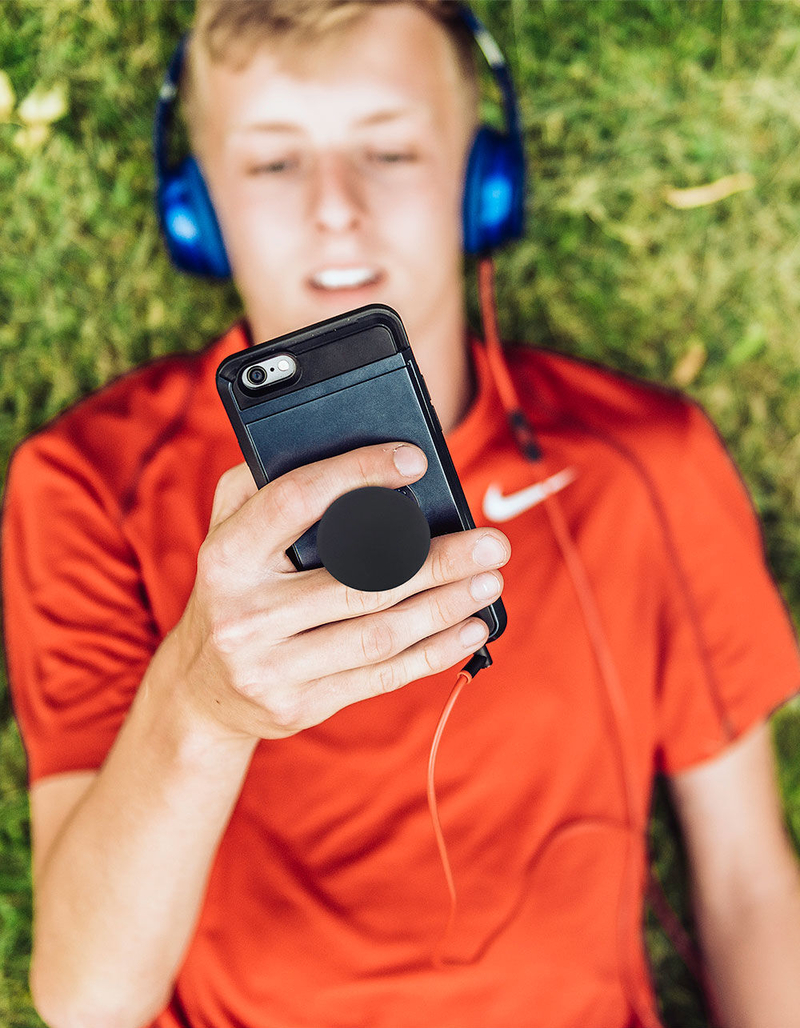 POPSOCKETS Black Phone Stand And Grip image number 2