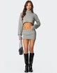 EDIKTED Gino Cropped Turtle Neck Sweater image number 2
