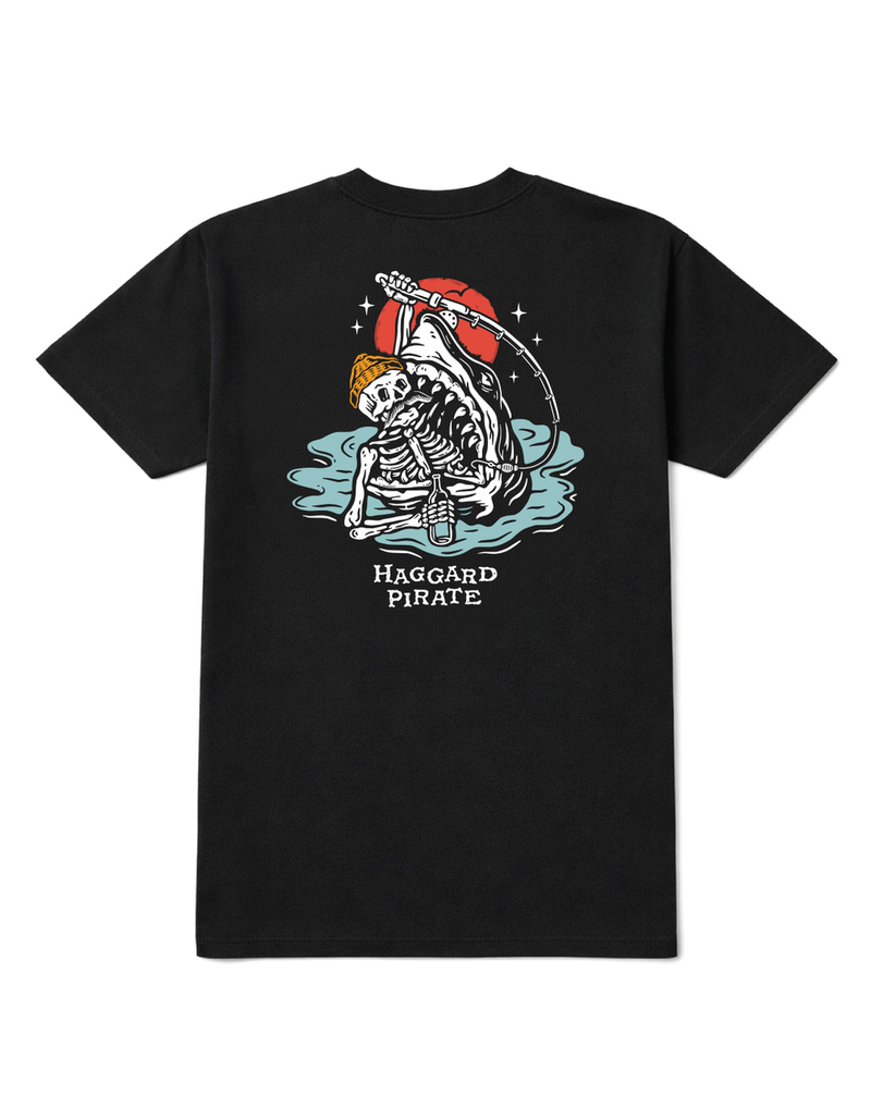 HAGGARD PIRATE Hooked Mens Tee image number 0