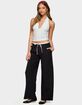 EDIKTED Peekaboo Drawstring Pants image number 4