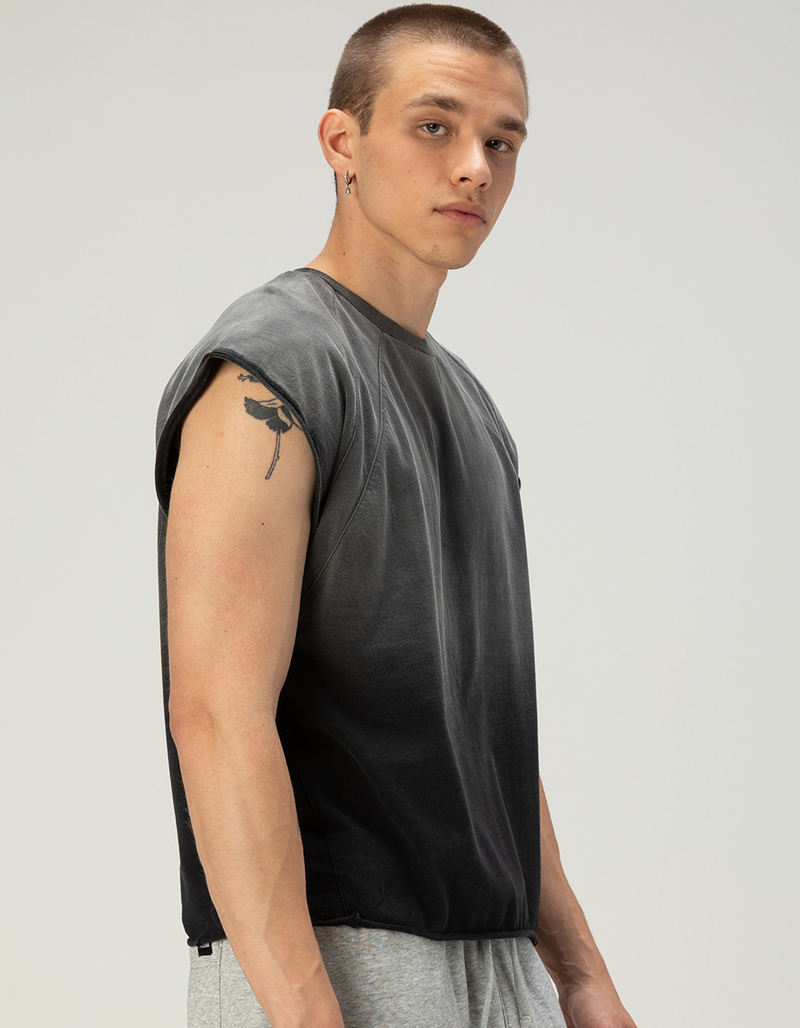 RSQ Mens Cropped Muscle Tee image number 2