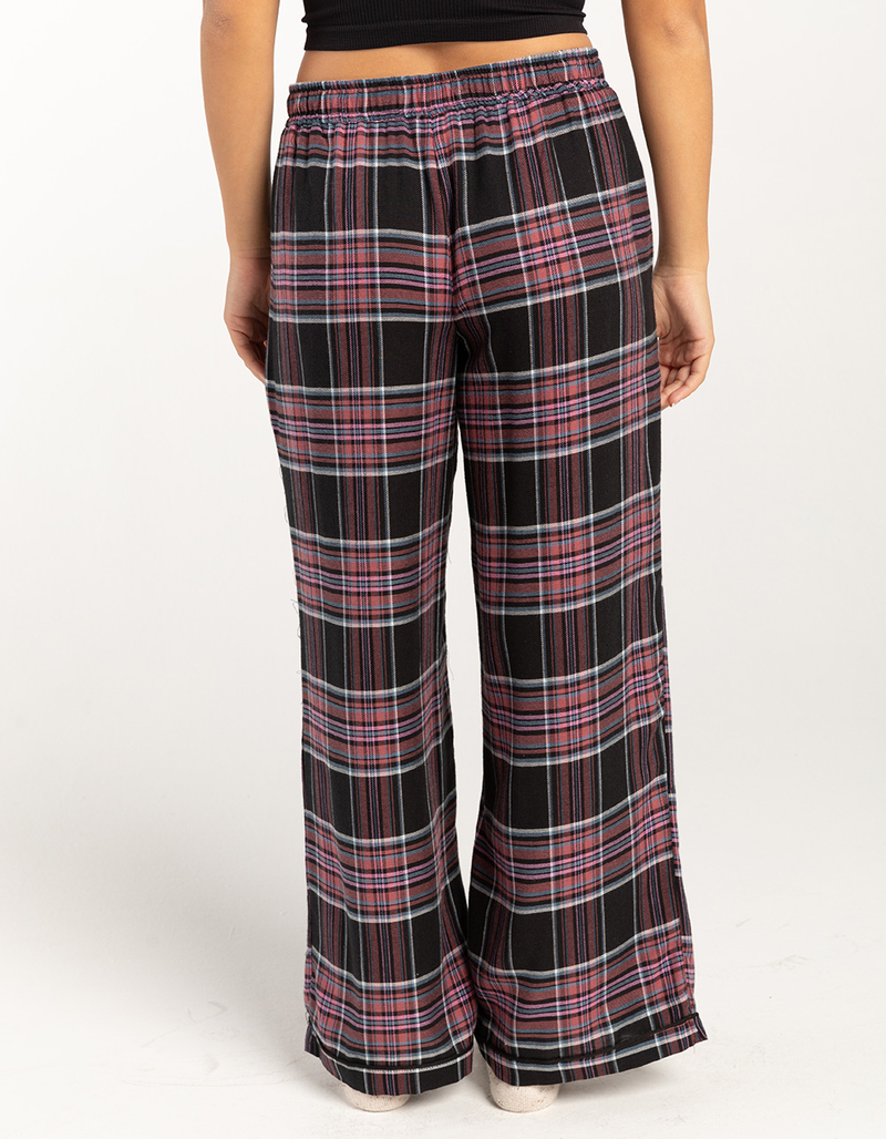 FULL TILT Plaid Womens Pajama Pants image number 3