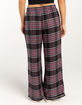 FULL TILT Plaid Womens Pajama Pants image number 4