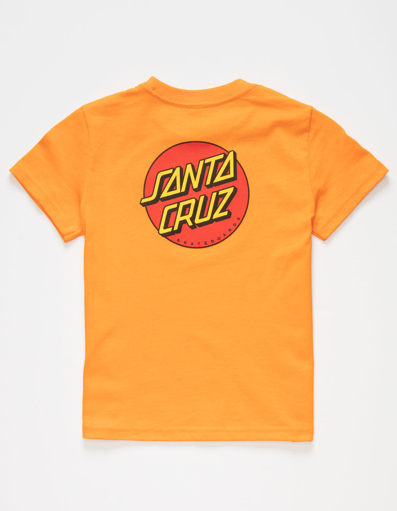 SANTA CRUZ Classic Dot Little Boys Tangerine T-Shirt (4-7) image number 0
