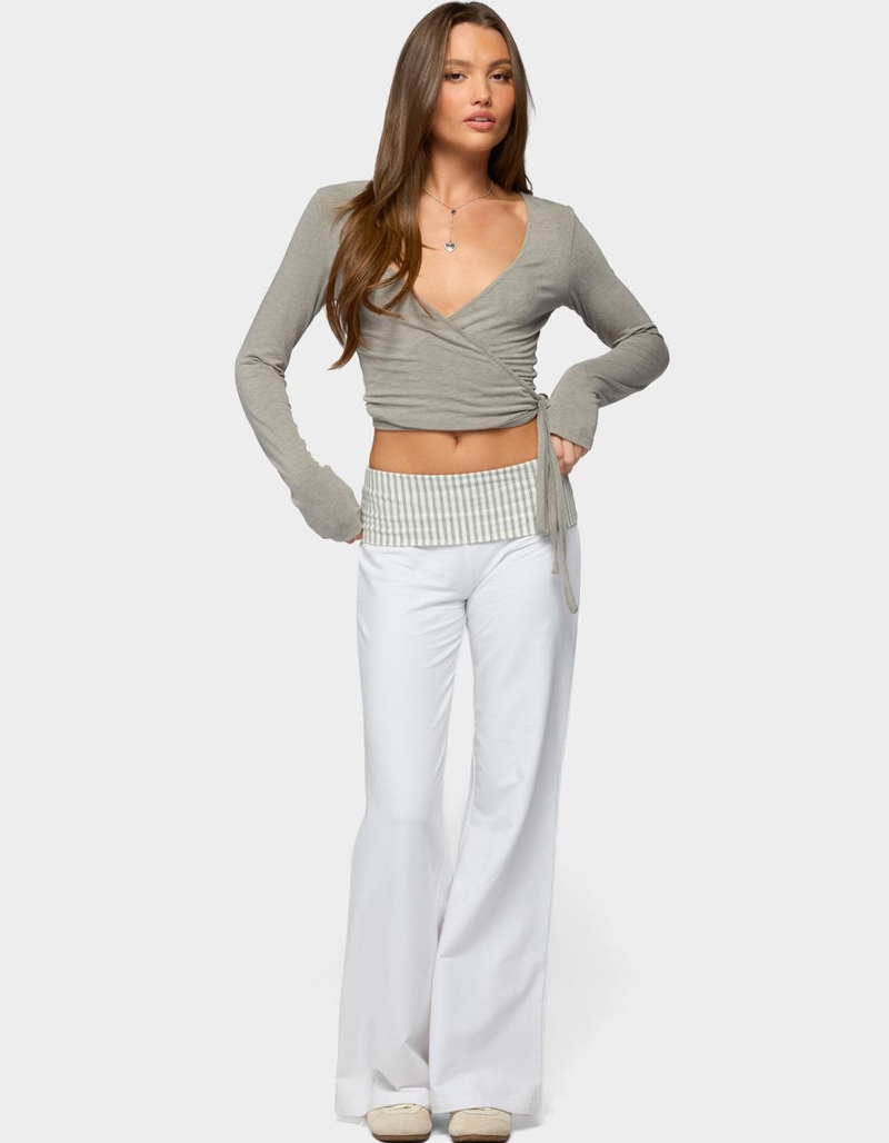 EDIKTED Malenna Wrap Top image number 3