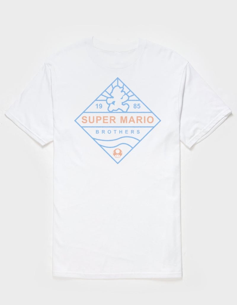 NINTENDO Super Mario Bros Outline Unisex Tee image number 0