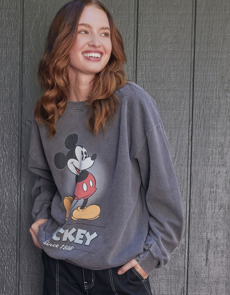 DISNEY Mickey Mouse Womens Crewneck Sweatshirt image number 0