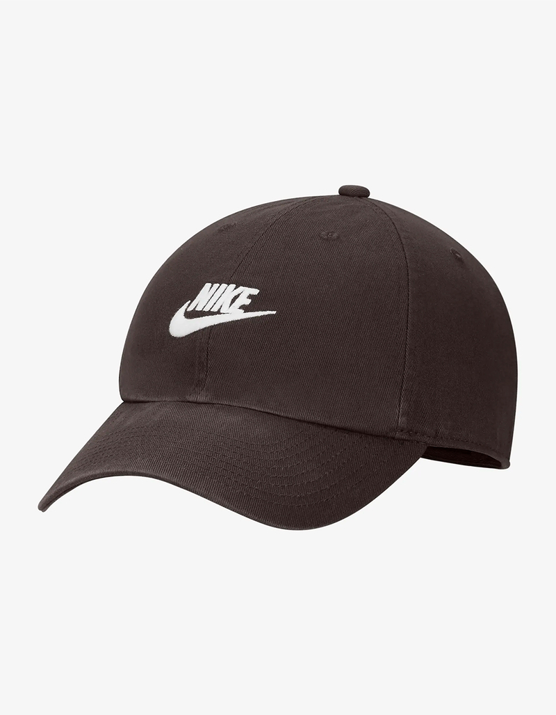 NIKE Sportswear Heritage 86 Futura Washed Strapback Hat image number 0