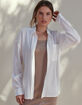 WEST OF MELROSE Womens Button Up Shirt image number 1