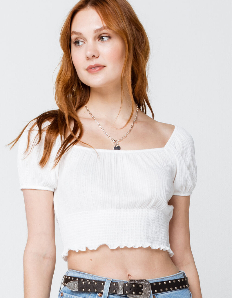 O'NEILL Daria Womens Ivory Top image number 0