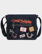 TRUE RELIGION Multi Patch Denim Messenger Bag image number 1