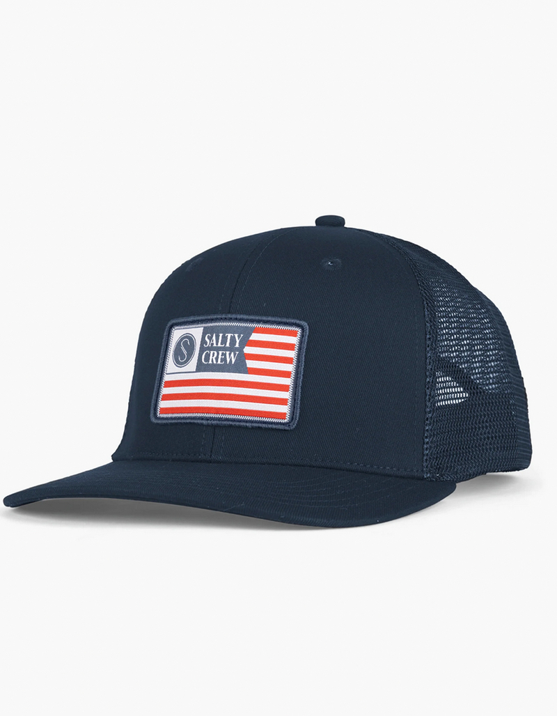 SALTY CREW Patriot Retro Trucker Hat image number 0