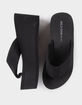 WILD DIVA Heat Womens Platform Wedge Flip Flops image number 5