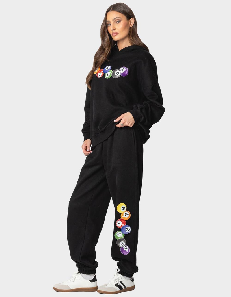 EDIKTED Billiard Oversized Hoodie image number 3