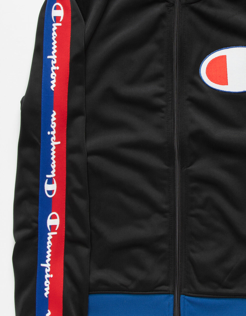 CHAMPION Big C Black Boys Track Jacket image number 1