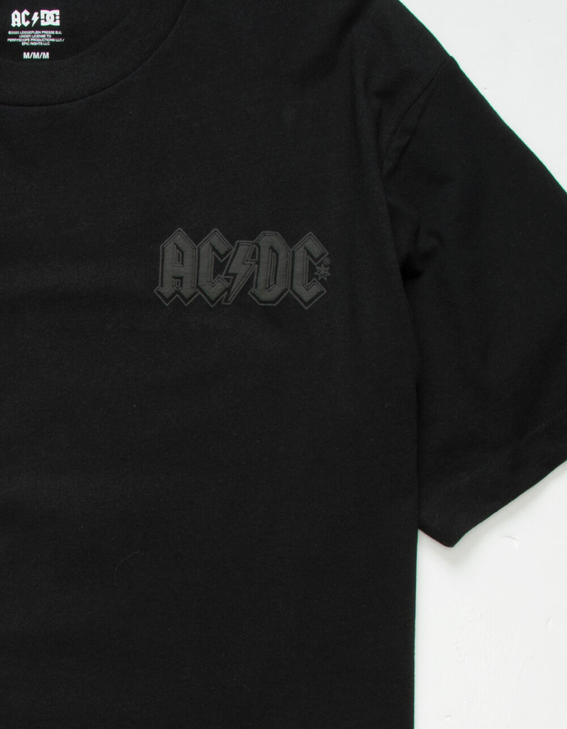 DC SHOES x AC/DC Back In Black Mens T-Shirt image number 2