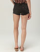 LEVI'S 501&reg; Original Fit Womens Micro Shorts - Lunar Black image number 4