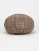BRIXTON Khaki Plaid Womens Fiddler Cap image number 2