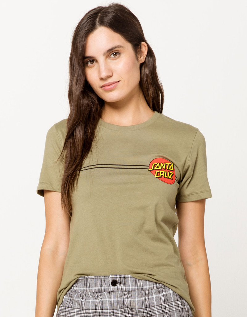 SANTA CRUZ Classic Boyfriend Womens Tee image number 1