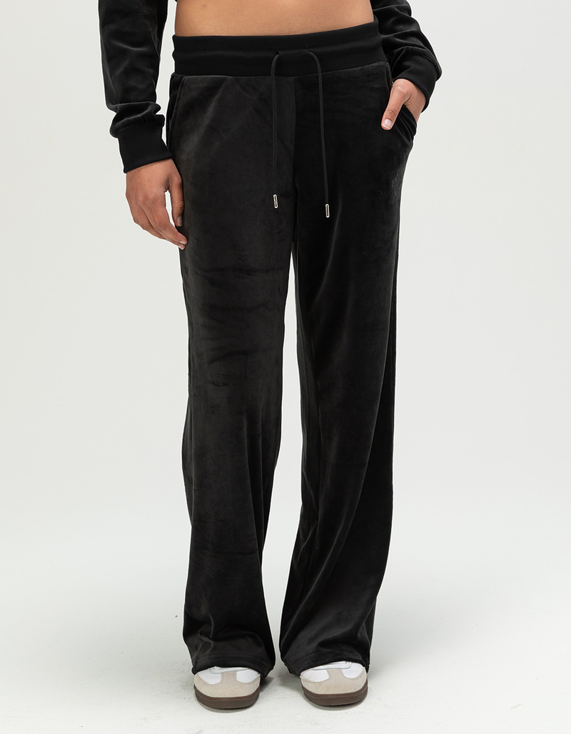 TRUE RELIGION Velour Womens Straight Leg Pants image number 2