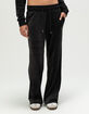 TRUE RELIGION Velour Womens Straight Leg Pants image number 3