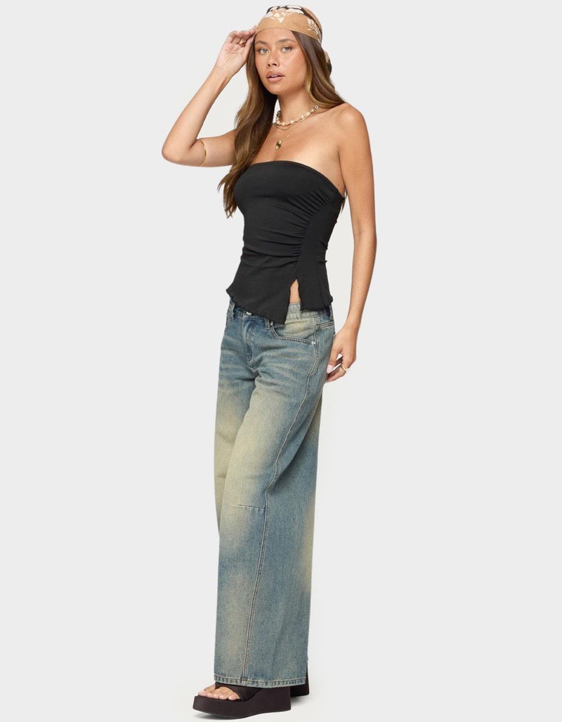 EDIKTED Belinda Asymmetric Tube Top image number 2